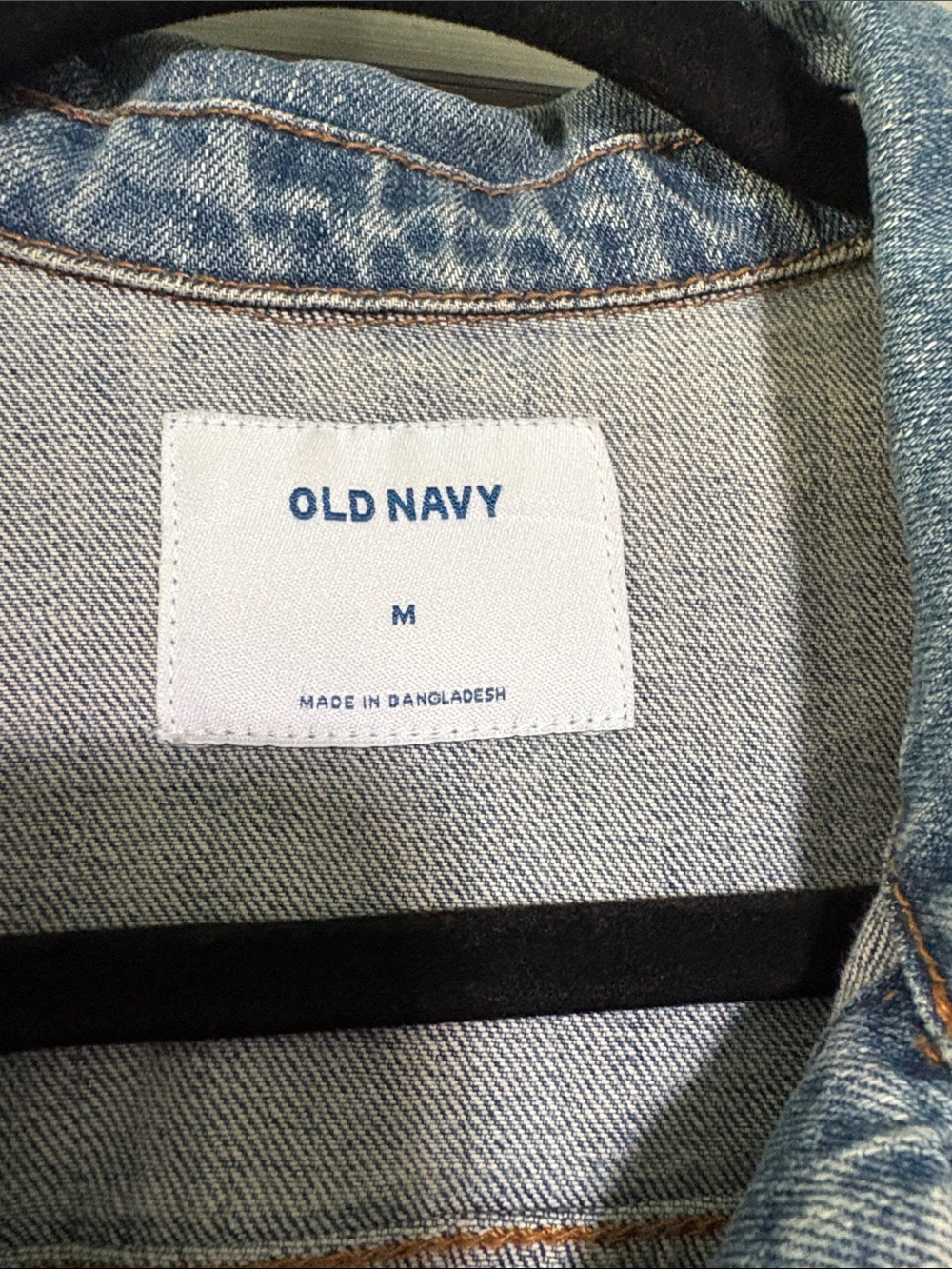 Old Navy Light Blue size Medium Women's Button Front Denim Jean Jacket - Picture 2 of 6